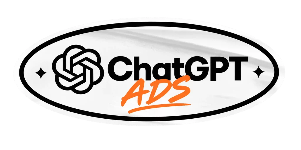 ChatGPT Ads Sticker