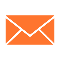 Ikon för brev eller kontakt via E-post